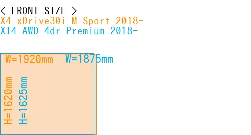 #X4 xDrive30i M Sport 2018- + XT4 AWD 4dr Premium 2018-